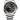 Longines 41mm Round stainless steel watch, black dial, silver hands and indexes