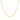 14kt Gold 22" Yellow Finish Shiny Oval Fancy Necklace with Lobster Clasp NCK2803-22