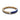 Gold-plated ring with blue enamel and pavé stones, featuring a single round center stone.