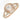 14k Rose Gold 8mm Round Morganite and Diamond Halo Ring PC6134M-MG