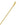 Gold paperclip link chain bracelet with lobster clasp on white background