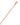 Rose gold bar link chain necklace with lobster clasp on white background