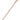 14kt Rose Gold 2.1mm Polished Paper Clip Chain with Pear Shaped Lobster Clasp PPCLIP055