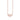 14K Rose Gold 18" Italian Kiss Necklace with Extender PRC5592-18