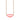 14K Rose Gold 18" Baby Pink Enamel Italian Kiss Necklace with Extender PRC8271-18
