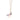 14K Rose Gold 18" La Perla Pink Mother of Pearl Dragonfly Necklace with Extender PRC9711-18
