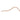 14K Rose Gold 7.5" Round Curb Chain Bracelet PRC9737
