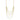 14K Yellow Gold 18" Shimmering Bead Cascading Layering Necklace RC10340-18