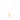 14kt Yellow Gold 18" Pineapple Necklace with Spring Ring Clasp RC1549-18