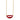 14K Yellow Gold 18" Lipstick Red Enamel Italian Kiss Necklace with Extender RC5590-18
