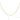 14kt Yellow Gold 18" 6.5mm Polished Extendable Petal Necklace with Lobster Clasp RC5613-18