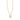 14kt Yellow Gold 18" Chain Polished 2" Extender Moon Necklace with Lobster Clasp with 1mm White Diamond RC7054-18