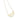 14kt Yellow Gold 18" Cut-out Moon Necklace with 1.25" Extender RC7060-18