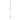 14K Yellow Gold 17" Amore Knot Lariat Necklace RC8331-17