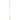 14K Yellow Gold 18" .025CT Diamond Gocce Pendant with Extender RC9889-18