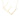 14K Yellow Gold 18" Initial E Necklace