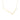 14K Yellow Gold 18" Polished Initial L Necklace