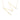 14K Yellow Gold Polished Initial M 18" Necklace