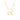 14k yellow gold initial R on an 18 inch box chain