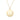 14k yellow gold polished initial G on a 14k yellow gold chain