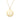 14k yellow gold polished initial Q on a 14k yellow gold chain
