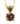 4MM Pink Tourmaline Pendant Necklace in 14K Yellow Gold