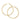 14K Yellow Gold 3 x 50mm Classic Round Hoops T528