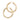 14K Yellow Gold 5 x 40mm Classic Round Hoops T537