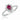 Le Vian® Ring featuring 3/8 cts. Passion Ruby™, 1/8 cts. Vanilla Diamonds®  set in 14K Vanilla Gold®