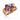 Le Vian Chocolatier® Ring featuring 1 cts. Grape Amethyst™, 1/6 cts. Chocolate Diamonds® , 1/10 cts. Vanilla Diamonds®  set in 14K Two Tone Gold