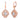 Le Vian Creme Brulee® Earrings featuring 3/8 cts. Neopolitan Opal™, 7/8 cts. Nude Diamonds™  set in 14K Strawberry Gold®