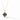 Le Vian Creme Brulee® Pendant featuring 5  3/8 cts. Green Amethyst + Black Shell, 1/20 cts. Nude Diamonds™  set in 14K Honey Gold™
