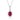 Le Vian® Pendant featuring 3/8 cts. Passion Ruby™, 1/10 cts. Vanilla Diamonds®  set in 14K Vanilla Gold®