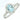 14k White Gold Oval Aquamarine and Diamond Halo Ring W3788Q-AQ
