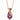 Le Vian Chocolatier® Pendant featuring 5/8 cts. Cotton Candy Amethyst®, Chocolate Diamonds® , Vanilla Diamonds®  set in 14K Strawberry Gold®