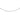 14kt 18" White Gold Diamond Cut Classic Omega Necklace with Box Catch WOMD4-18