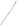 14kt White Gold 18" 2.5mm Polished Paperclip Paper Clip Chain with Lobster Clasp WPCLIP060-18