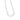 14kt Gold 18" White Finish Polished Necklace Spring Ring Clasp WRC6727-18