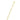 14kt Yellow Gold 3mm Polished Pebble Necklace with Lobster Clasp RC8240