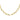 14kt 22" Yellow+White Gold Link Necklace with Lobster Clasp YWNCK1380-22