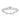 14K WHITE GOLD DIAMOND SEMI MOUNT WITH 0.30 CARAT TOTAL WEIGHT IJ COLOR SI2 CLARITY